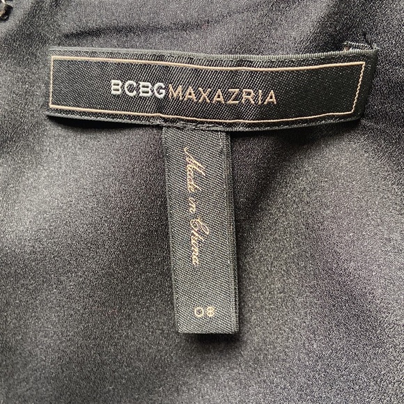 BCBGMaxAzria Katiana Lace Inset Sleeveless Gown - Picture 7 of 7